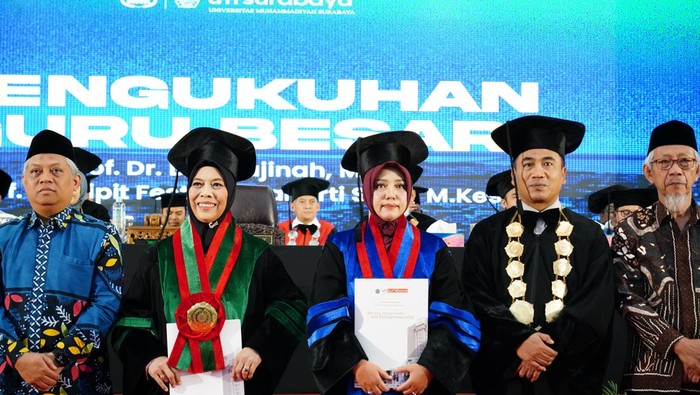 UM Surabaya kukuhkan guru besar UM Surabaya kukuhkan guru besar