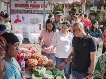 Wabup Bangli Tinjau Pasar Tani, Upaya Jaga Stabilitas Harga Pangan Lokal