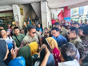 Wapres Gibran Datangi Pasar Jagasatru, Cek Harga-Pasokan Pangan