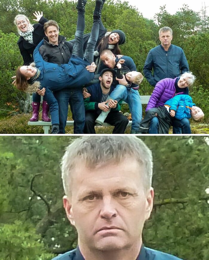 Jika kalian butuh ide foto keluarga yang nyeleneh, mungkin bisa pilih dari daftar berikut. Siapa tau foto keluarga kalian jadi ikonik juga di internet.