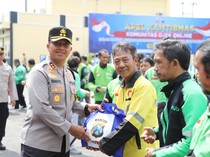 Polres Kediri Gandeng Komunitas Ojol Jaga Kondusifitas Wilayah