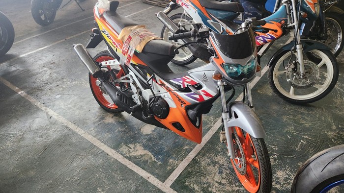 Bea Cukai Langsa lelang puluhan motor Bea Cukai Langsa lelang puluhan motor