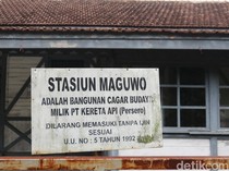 Bukan Mati, Stasiun Maguwo Lama di Sleman Ini Cuma Pensiun