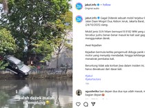 Apes! Detik-detik Ford Everest Nyemplung ke Kali saat Diderek