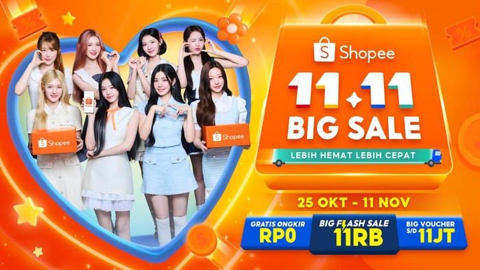 Hearts2Hearts kolaborasi dengan Shopee
