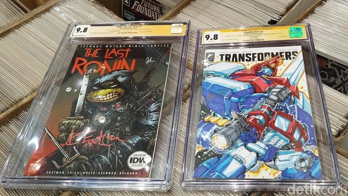 Salah satu booth komik langka di Indonesia Comic Con 2025.