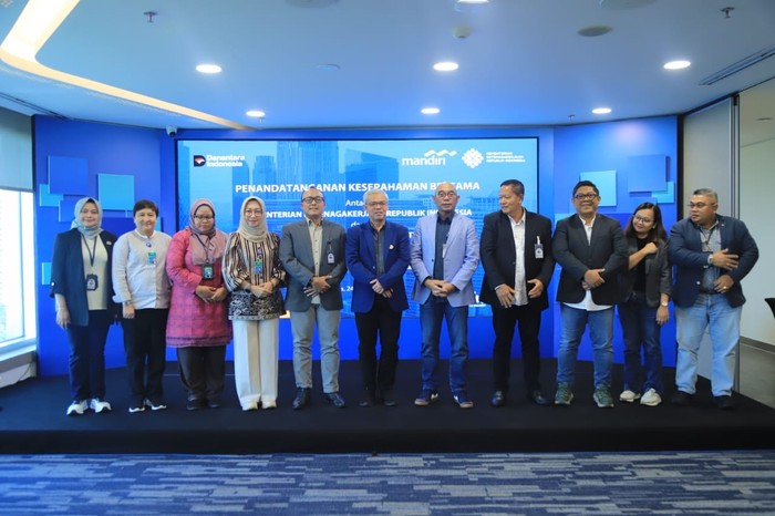 Kemnaker-Bank Mandiri Sinergi Genjot Kompetensi SDM & Layanan Perbankan Kemnaker-Bank Mandiri Sinergi Genjot Kompetensi SDM & Layanan Perbankan