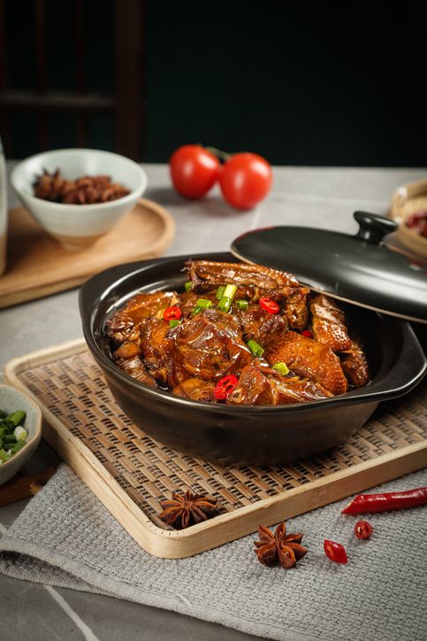 Masakan dengan teknik braising Masakan dengan teknik braising