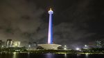 Monas hingga Borobudur Berwarna Biru Peringati Hari PBB
