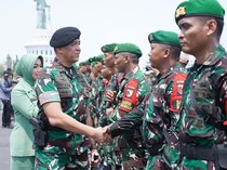 Pangdam Brawijaya Sambut Satgas Yonif 512/QY yang Pulang dari Perbatasan