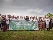 Wabup Bangli Pimpin Aksi Tanam Pohon di Hari Tumpek Wariga