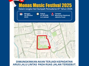 Ada Peringatan Sumpah Pemuda di Monas Besok, Lalin Diprediksi Padat