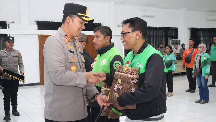Komunitas Ojol Siap Jaga Kondusivitas di Magetan Bersama Polisi