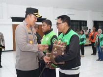 Komunitas Ojol Siap Jaga Kondusivitas di Magetan Bersama Polisi