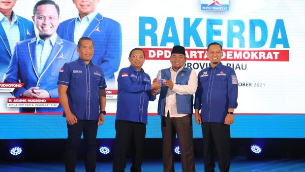 Rakerda Demokrat Riau. (Foto: Dok Partai Demokrat Riau) Rakerda Demokrat Riau. (Foto: Dok Partai Demokrat Riau)