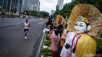Antusiasme peserta menunjukkan semangat gaya hidup sehat yang terus tumbuh di kalangan masyarakat. ANTARA FOTO/Putra M. Akbar