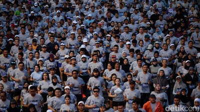 Ribuan Pelari Padati GBK di Akhir Pekan