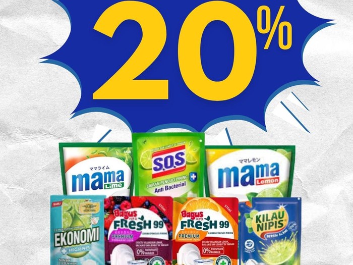 Transmart Full Day Sale sabun cuci piring Transmart Full Day Sale sabun cuci piring