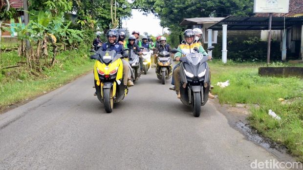 Aksi Disperkim di Touring Ngabumi Aksi Disperkim di Touring Ngabumi