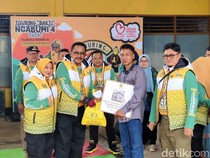 Aksi Disperkim di Touring Ngabumi, Rumah Layak Huni-Air Bersih untuk Warga