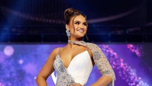 Potret Audrey Eckert, Miss USA 2025 yang Malam Penobatannya Diwarnai Drama