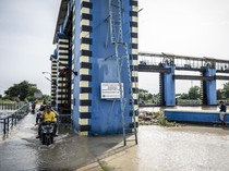 Bendung Wilalung Kudus Berstatus Awas, Hujan Deras Picu Peningkatan Debit Air