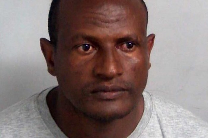 BRITAIN-ETHIOPIA-MIGRANT-CRIME-POLICE-TRIAL An undated handout custody photograph released by Essex Police on September 23, 2025 shows Ethiopian asylum seeker Hadush Gerberslasie Kebatu who was sentenced to one year in jail for sexually assaulting a teenage girl and a woman. UK police were still hunting on October 25, for an Ethiopian asylum seeker and convicted sex offender whose crimes sparked a wave of anti-immigration protests and who was accidentally released from prison. Prime Minister Keir Starmer said he was