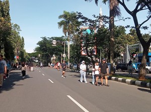 Warga Senang Ada CFD di Cibinong, Usul Toilet Ditambah-Jalur Lambat Ditutup