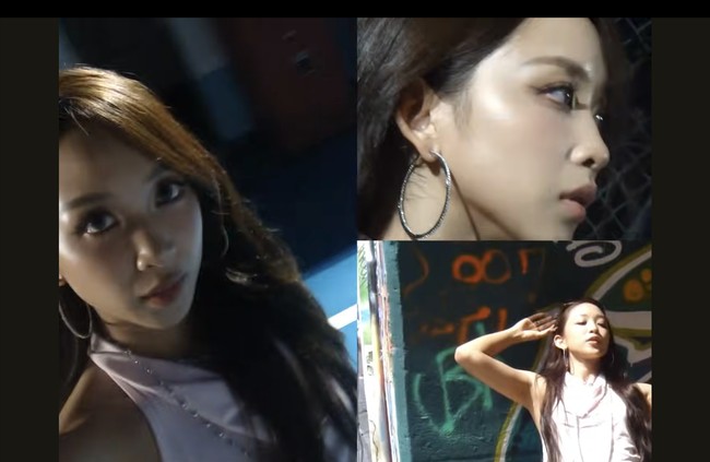 Sempat memegang posisi sebagai main dancer grup KPop Secret Number. Dita Karang tetap menghadirkan koreografi yang groovy untuk lagunya. Foto: Instagram