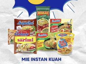 Indomie hingga Pop Mie Lagi Diskon, Buruan ke Transmart!