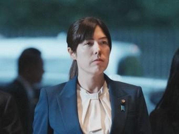 JAPAN-POLITICS Japans newly appointed Minister of State for Economic Security Kimi Onoda arrives at the prime ministers office in Tokyo on October 21, 2025. (Photo by Kazuhiro NOGI / AFP)