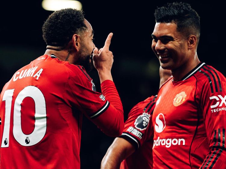 10 Pemain Brasil yang Cetak Gol di MU: Cunha Masuk, Casemiro Teratas!