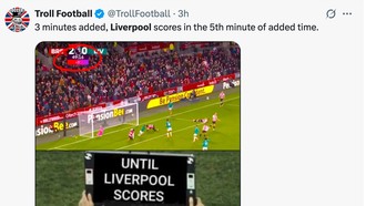 Meme Liverpool Keok Lagi, Padahal Sudah 'Dibantu' Wasit Meme Liverpool Keok Lagi, Padahal Sudah 'Dibantu' Wasit