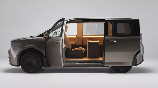 Mobil listrik buatan Sharp Mobil listrik buatan Sharp