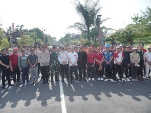 Jelang Musim Hujan, Pemkab Bangli Gotong Royong Bersih-bersih Sungai