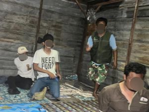 Polisi Gerebek Perjudian di Pusuk Sembalun, 5 Orang Ditangkap
