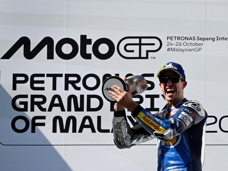 Semringah Alex Marquez Kunci Runner-Up MotoGP 2025 di Sepang