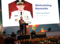 Jaya Negara Sambut Peserta Excom Meeting CityNet Asia Pacific di Sanur