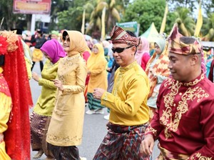 5.000 Peserta Jepin Ramaikan HUT Kota Pontianak, Gambarkan Keberagaman