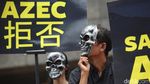 Aktivis Serbu Kedubes Jepang, AZEC Dinilai Bukan Solusi Iklim Aktivis Serbu Kedubes Jepang, AZEC Dinilai Bukan Solusi Iklim