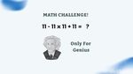 Pecahkan 4 Soal Matematika Ini, Katanya Cuma Si Jenius yang Mampu Jawab