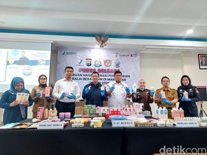BBPOM Makassar Gagalkan Peredaran Kosmetik Ilegal Senilai Rp 728 Juta