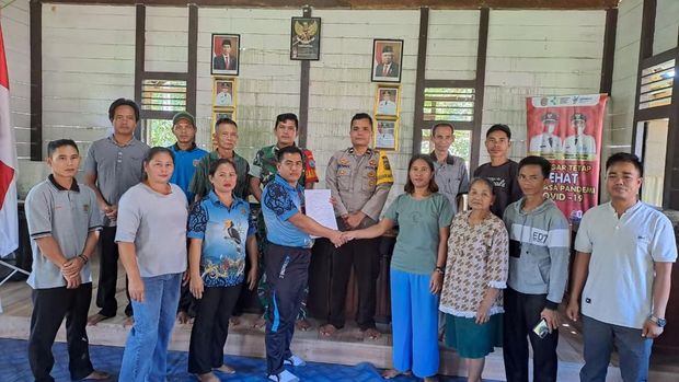 Bhabinkamtibmas Polsek Katingan Hulu, Polres Katingan, Polda Kalimantan Tengah, Aipda Denny Ariadi