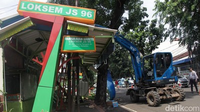 Bubur Barito Cs Dibongkar, Pedagang Kuliner Pindah ke Lenteng Agung