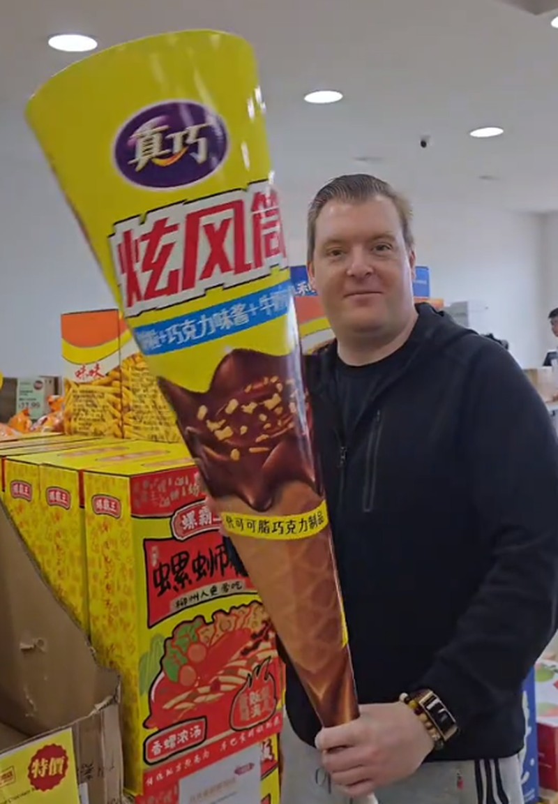 Camilan dengan ukuran raksasa