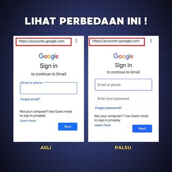 Cara Menghindari Penipuas Phising