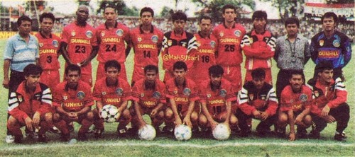 Gelora Dewata Denpasar Bali Liga Indonesia II 1995/96. (Facebook Mahlima Utari)