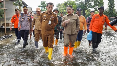 Tinjau Korban Banjir, Ahmad Luthfi Pastikan Bantuan Tepat Sasaran