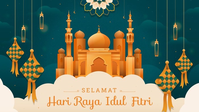 ILUSTRASI UCAPAN SELAMAT HARI RAYA IDUL FITRI. ILUSTRASI UCAPAN SELAMAT HARI RAYA IDUL FITRI.