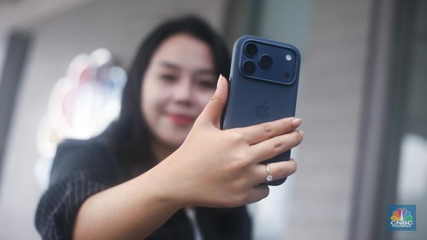 iPhone 17 Pro. (CNBC Indonesia/Tias Budiarto)